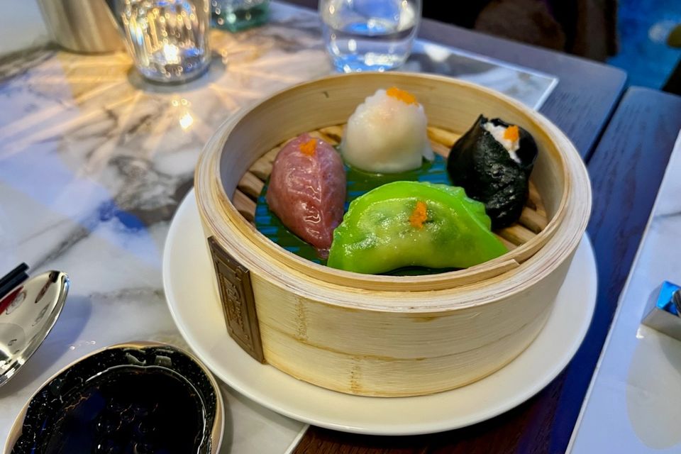 Dim sum platter. Photo: Lucinda O'Sullivan